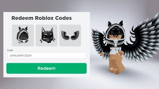 10 FREE ALL WORKING ROBLOX PROMO CODES ITEMS😳🥰JANUARY 2024 [upl. by Deeas708]