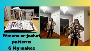 10 easy Kimono shrug cardigan jacket simplicitypatterns  My recent makes [upl. by Christenson286]