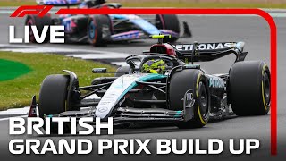 LIVE British Grand Prix BuildUp and Drivers Parade [upl. by Rosamond]