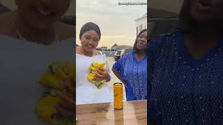 Mercy Johnson Okojie and Regina Daniels mother and daughter game [upl. by Eiramalegna]