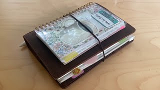 Pocket Planner  B6 TN Journal Flip 💌  Jibun Techo Day Designer [upl. by Nahum387]