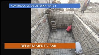 CONSTRUCCION DE CISTERNA PARTE 1 [upl. by Karlan]