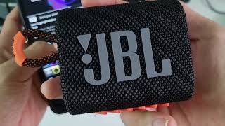 2023 unbox and bass test JBL GO 3 most affordable and portable JBL Speaker on the market [upl. by Innus]