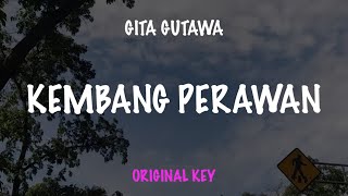 KARAOKE  Kembang Perawan  Gita Gutawa  Original Key [upl. by Ahtelat]