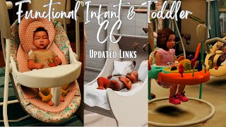 Functional Infant amp Toddler CC showcase  Ms Hannigan returns to her orphanage  The Sims 4 [upl. by Natka261]