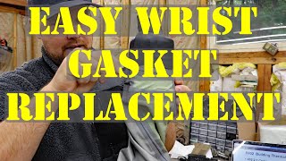 Easy Wrist Gasket Replacement  Drysuit Repair  Boat Builder [upl. by Enilraep]