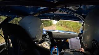 Rally Vetlanda 2024 SS3 Erik Braf [upl. by Hedve]