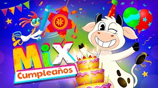 Cumpleaños Feliz La Vaca Lola Canciones Infantiles  Toy Cantando [upl. by Nauhs483]