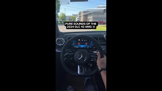 Listen to the pure exhaust sounds of our 2024 GLC 43 AMG [upl. by Albertson634]