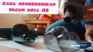 cara membesihkan vacum well Q6 [upl. by Oalsinatse]