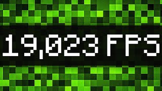 I Beat Minecrafts FPS Record [upl. by Lidah]