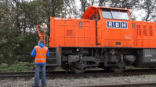 Zug entgleist in Gladbeck  Zugunglück in Gladbeck  Lok amp Waggons entgleisten nach Flankenfahrt [upl. by Karl]