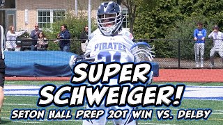 Seton Hall Prep 9 Delbarton 8 2OT  HS Boys Lacrosse  Christian Schweiger Golden Goal [upl. by Noek393]