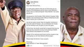 Solly Moholo cause of death  Claims of Solly Moholo Not a ZCC Member after his Death Rubished [upl. by Annuhsal545]