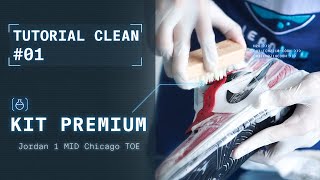 Tutorial Clean 01  Kit Premium  Como limpiar zapatillas de cuero [upl. by Ax]