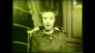 BBC TV invision continuity 25th August 1951 Mary Malcolm [upl. by Merc]