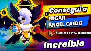 👀Conseguí la Skin de EDGAR ANGEL CAIDOOOOO 🤯 brawlstars gameplays [upl. by Eniwtna754]