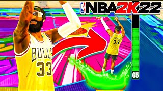 2WAY SLASHING PLAYMAKER  BIGGEST GREEN WINDOW JUMPSHOT  UNSTOPPABLE in NBA 2K22 [upl. by Einohtna]