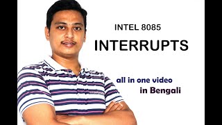 8085 microprocessor interrupts in bengali [upl. by Aborn]