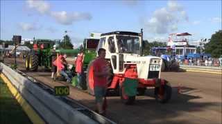 Trekkertrek Koudekerk 2013 35 ton oldtimer David Brown 1210 [upl. by Buskirk32]