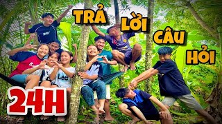 Anh Ba Phải  Thử Thách 24H Cắm Trại Đấu Giá ⛺  Trả Lời Câu Hỏi Lấy Đồ Ăn [upl. by Tindall159]