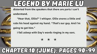 Legend by Marie Lu Chapter 10 JUNE Audiobook [upl. by Merwyn]