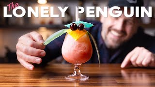 The Lonely Penguin  a BERRY delicious tropical drink youve never had before [upl. by Ailed]