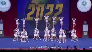 ECE Bombshells  Cheer Worlds 2022  DAY 1 [upl. by Engdahl538]