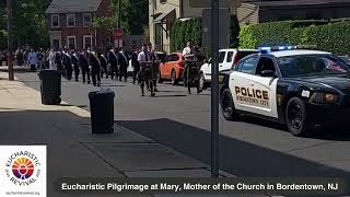 Eucharistic Pilgrimage at Mary Mother of the Church in Bordentown [upl. by Valley]