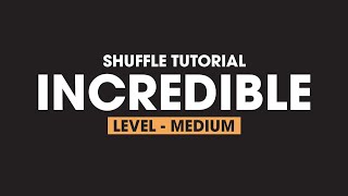 Shuffle Dance Tutorial to Incredible by Sia Choregraphy by Dance Remix Nat [upl. by Malvina]