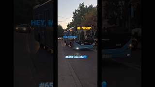 Autobuz otokar c 12 6558 linia 282 sosind în stația șoseaua Fundeni sens gara Basarab șofer de trb [upl. by Layod]