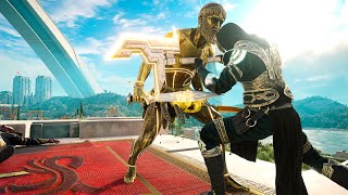 Assassins Creed Odyssey  Isu Commander Brutal Mythical Combat Stealth amp Treachery in Atlantis [upl. by Aenyl]