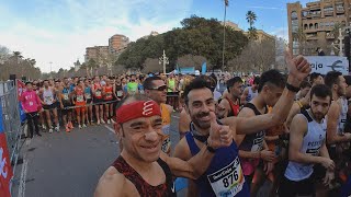 10k VALENCIA Ibercaja 2024  Carrera completa grabada por Javier García Mascarell [upl. by Davide]