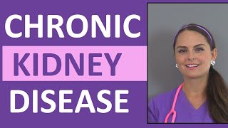 Chronic Renal Failure Kidney Disease Nursing  End Stage Renal Disease Pathophysiology NCLEX [upl. by Llewon]