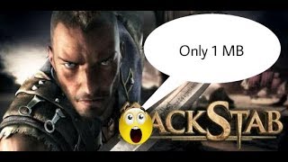 Backstab HD mod apk obb Download only 1 MB  By Android Master [upl. by Ssor]