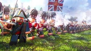 First Ever Full ROBLOX MUSKET BATTLE Simulation in Roblox Napoleonic Wars Game [upl. by Anitroc14]