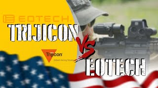 Порівняння легендарних оптичних систем EOTech та Trijicon [upl. by Tuttle]