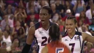 Republica Dominicana vs Puerto Rico  XV Copa Panamericana de Voleibol 2016 Final  Parte 2 [upl. by Bourn]