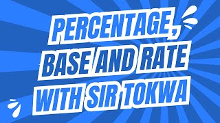 Mastering Percentage Base amp Rate in Minutes  Easy Math Tips for Quick Calculations [upl. by Eilhsa460]