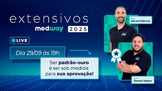 Live de Lançamento Extensivos Medway 2025  Medway Residência Médica [upl. by Enneyehs]