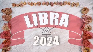 Libra ♎️ Qué te espera en el 2024 🔮🤔 [upl. by Trauner572]