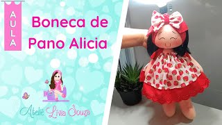 Boneca de tecido pano fácil que vende fácil  Passo a passo  Pattern  DiY [upl. by Armando]