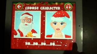 Santa Hair Salon  Kids Games Free iPhone Gameplay Video by Arth ISoft [upl. by Samala]