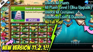 Plants VS Zombies 2 1121 Unlock All Plants Level 1 No Full Map Unlimited Diamond  PvZ2 [upl. by Durware494]