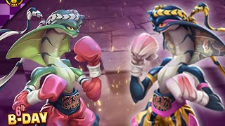 SHADOW NOAR SKIN  COBRA PUNCH MARATHON PROGRESS ON 3 ACCOUNTS  MONSTER LEGENDS [upl. by Crabb]