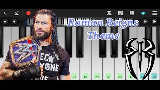 Roman Reigns Theme On Piano  Piano Tutorial  By Piano Pal [upl. by Keily]