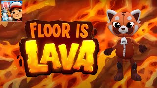 Subway Surfers World Tour  Easter Ireland Floor is Lava  Red Panda [upl. by Ricarda]