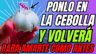 PONLO EN LA CEBOLLA VOLVERÁ PARA AMARTE COMO ANTES [upl. by Ahsiret919]