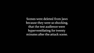 Rare deleted scenes from Jaws Removed as test audience hyperventilated 20mins after [upl. by Matthaeus894]