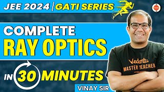 JEE Main 2024  Quick Revision of Ray Optics🔥 Class 12🔥 ONE SHOT  JEE 2024  Vinay Shur Sir [upl. by Zachariah281]